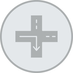 Fototapeta premium Road Ramps Icon Design