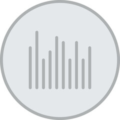 Audio Bars Icon Design