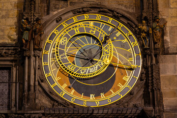Obraz premium Prague astronomical clock