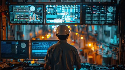 Engineer Monitor SCADA System.