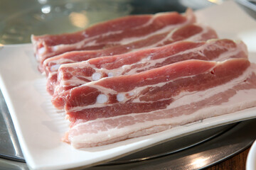 South Korea bbq. pork belly