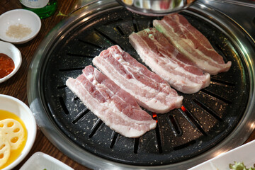 South Korea bbq. pork belly