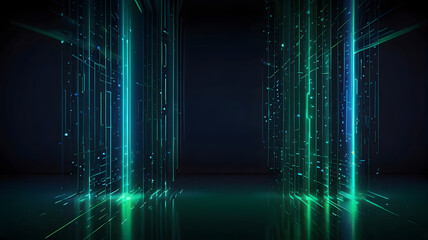 Digital Speed: Neon Gradient 