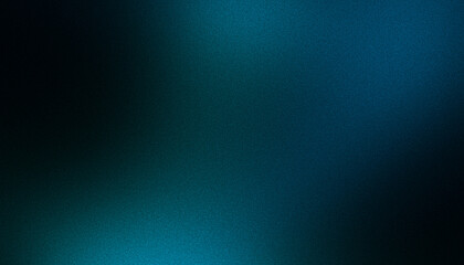 Abstract dark blue color wave grainy gradient background design, flow shaped noisy gradient, web banner, cover, header, poster, copy space