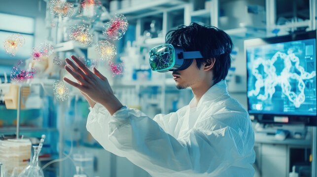 Researcher integrates AR in modern scientific methods