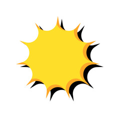 comic blast boom burst explosion 