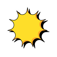 comic blast boom burst explosion 