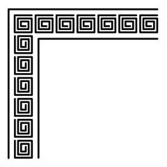 Roman corner border