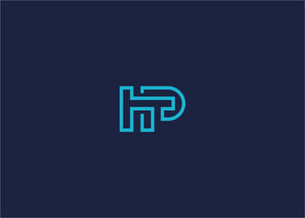 Letter htp logo icon design vector design template inspiration