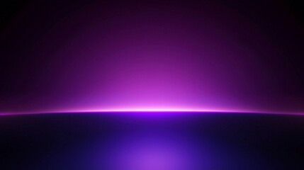 A gentle gradient transitioning from bold purple to rich black, with a light source positioned above, resulting in soft shadows on one side. The background remains uniform and simple in color.