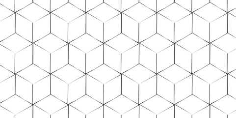 Seamless pattern with hexagon square cube geometric pattern shapes grid metal element texture design. vector tiles gradient science web tech connection triangle diamond honeycomb hexagon art.