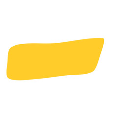 Marker yellow strokes