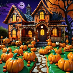 Obraz premium halloween