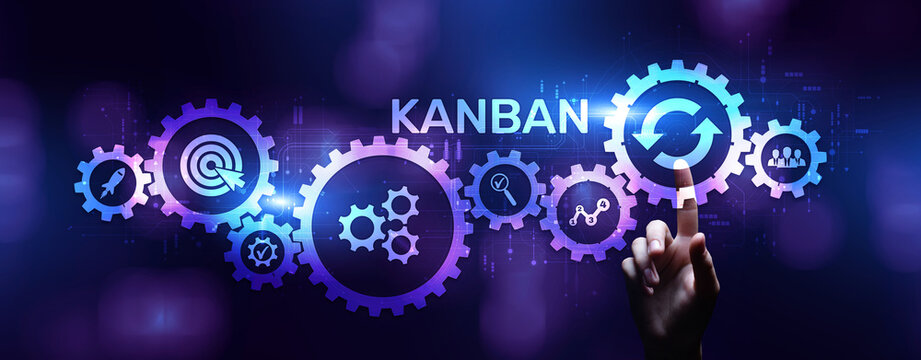Kanban agile project management workflow business process optimisation.