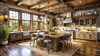 interior of a restaurant