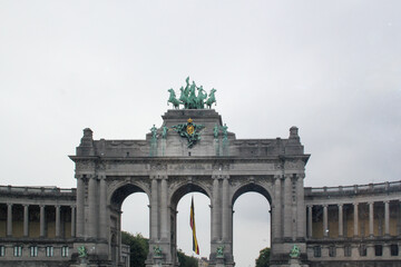 Obraz premium The Cinquantenaire Arcade