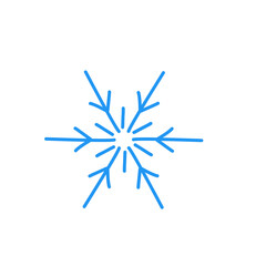 snowflake vector element