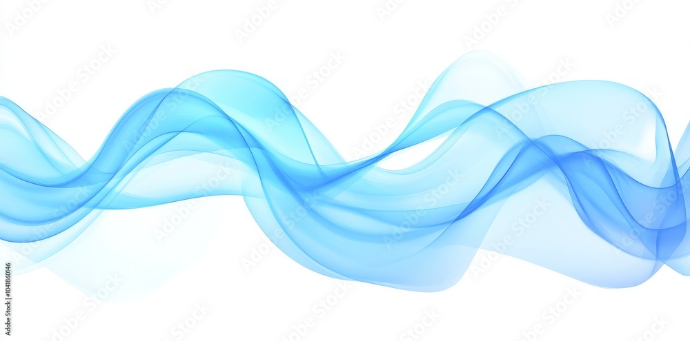 Fototapete the magic spirals in this set are blue with sparkling particles. a blue light effect is used. glitte