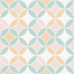 seamless floral pattern, generative AI, AI generated