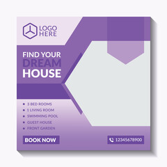 Elevate Your Real Estate Marketing | Creative Modern House for Sale Templates for Engaging Posts