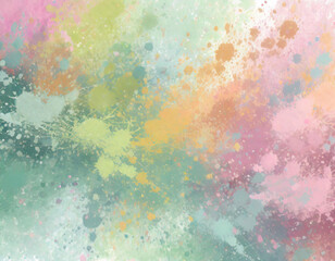Backgrounds and textures. Splashes of paint in pastel tones.