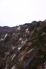 Autumn in Beijing's Yunmeng Mountain is colorful