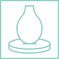 Clay Pottery icon design