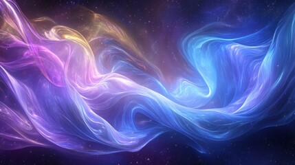 Obraz premium Translucent Veils in Opalescent Shades