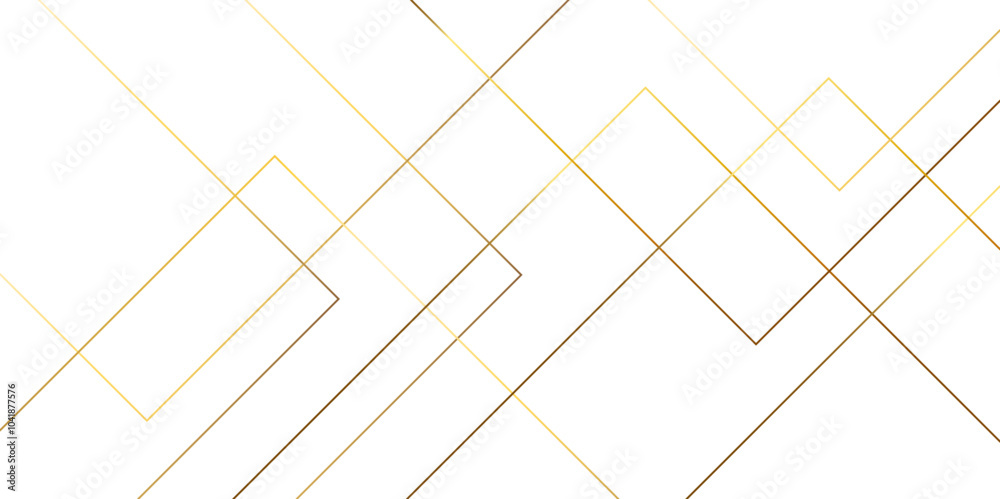 Aufkleber Abstract background golden square stock line background. abstract artistic of geometric background Gold gradient abstract seamless vector pattern. Minimal style website banner, decoration Vector.	