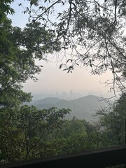 evening on the Chinese hill