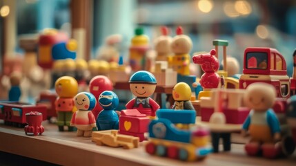 Explore the vibrant world of toys designed to inspire play and learning.