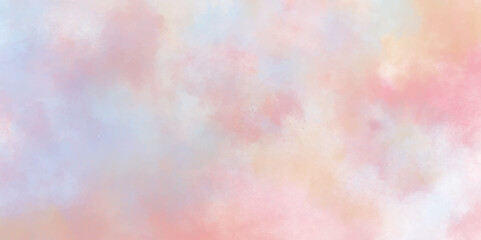 Abstract light pastel grunge texture painted with watercolor stains. Grunge texture splash paint multicolor art. abstract pastel watercolor background for wallpaper, decoration, graphics design.	
