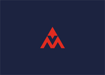 Letter mv logo icon design vector design template inspiration