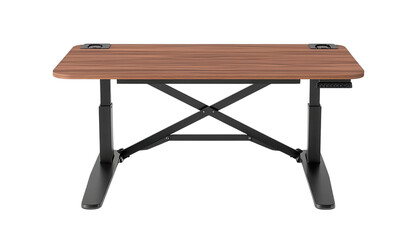 Desk, white isolate background