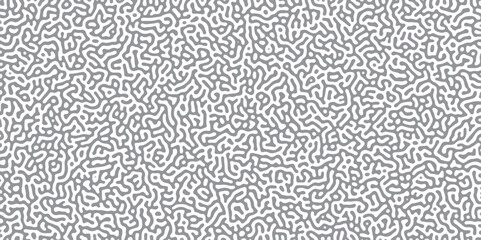 Abstract Reaction-diffusion or Turing pattern natural texture in coral grey and white colour scheme. Linear design with biological shapes. Organic lines in memphis. abstract turing organic wallpape	
