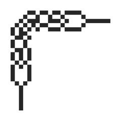 border frame corner pixel art