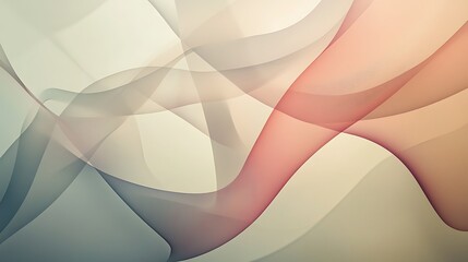 Soft abstract shapes in muted colors blending seamlessly for a relaxing atmosphere