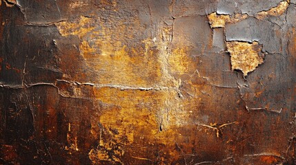 Obraz premium Scratched metal surface with visible wear and tear, perfect for industrial designs