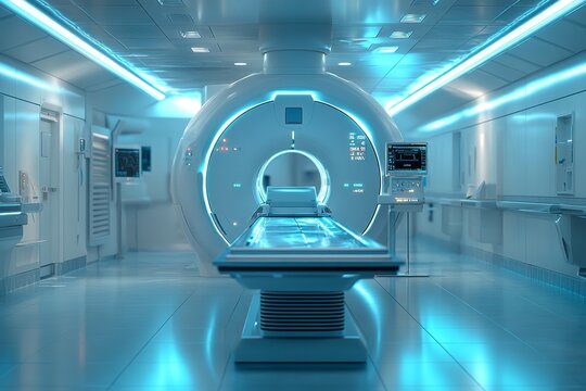 Ultra-Realistic Background Image for Nuclear Medicine and Health Attitudes