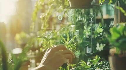 Infographic on Sustainable Gardening Practices