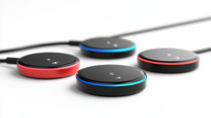 Modern Wireless Chargers in Vibrant Colors