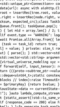 Conceptual java code of web page or javascript programming concept. Simulation of abstract software computer programming code.