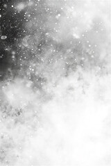Obraz premium Create a soft, misty, black and white winter background with a light snowy texture background