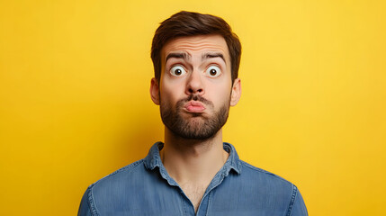 Fototapeta premium Portrait of a handsome senior businessman with glasses, smiling casually in a close-up shot, showcasing his mature expression and stylish hair
