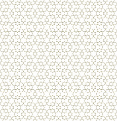 Seamless geometric pattern.Big and small stars