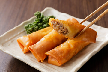 春巻き　Spring rolls