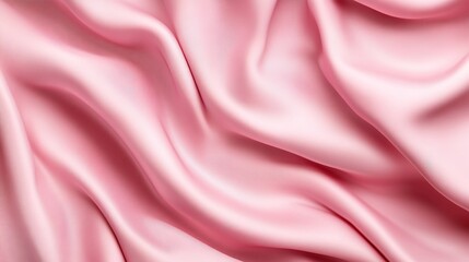 Obraz premium Soft Pink Satin Fabric Texture Background