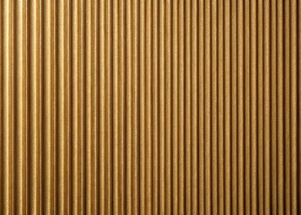 Low Light Photography of Corrugated Cardboard Paper Background with Vertical Lines for Textures and Patterns