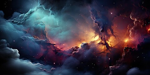 Cosmic clouds glow in the dark