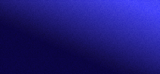 Fototapeta premium Blue black gradient background with noise texture 